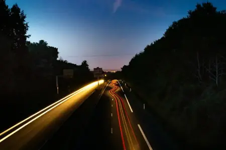 Huge traffic jams on the highways